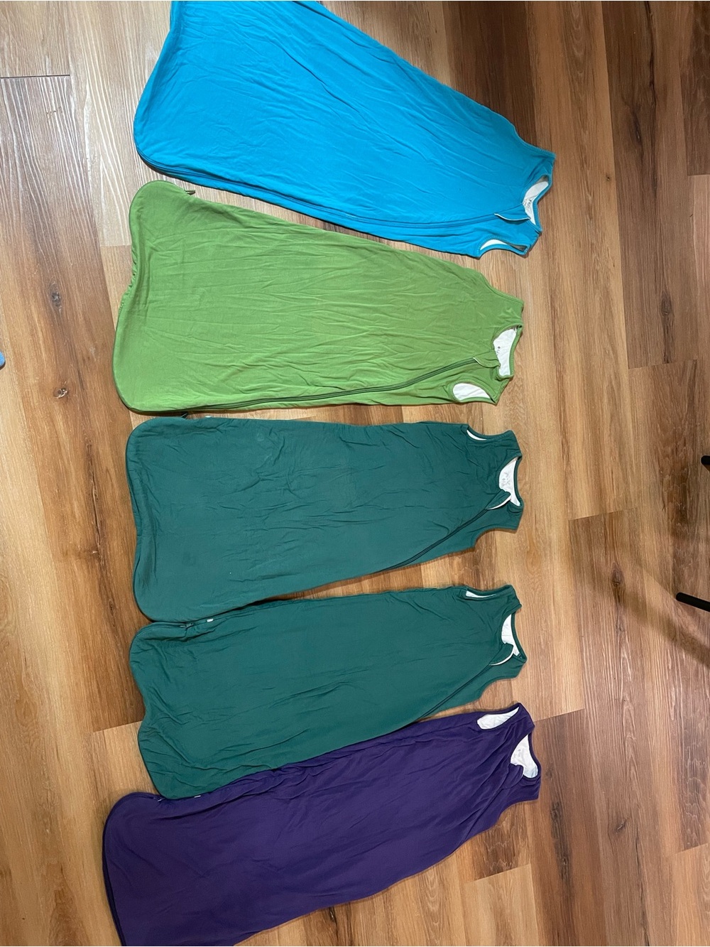 Lot of 5 Kyte Baby Sleep Sacks - Bundle
